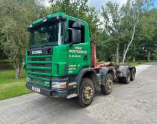 2004 Scania 124 420 8X4 Hook Loader 